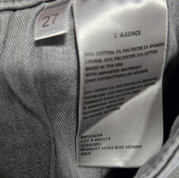 L'AGENCE Skinny Jeans - Picture 4 of 6